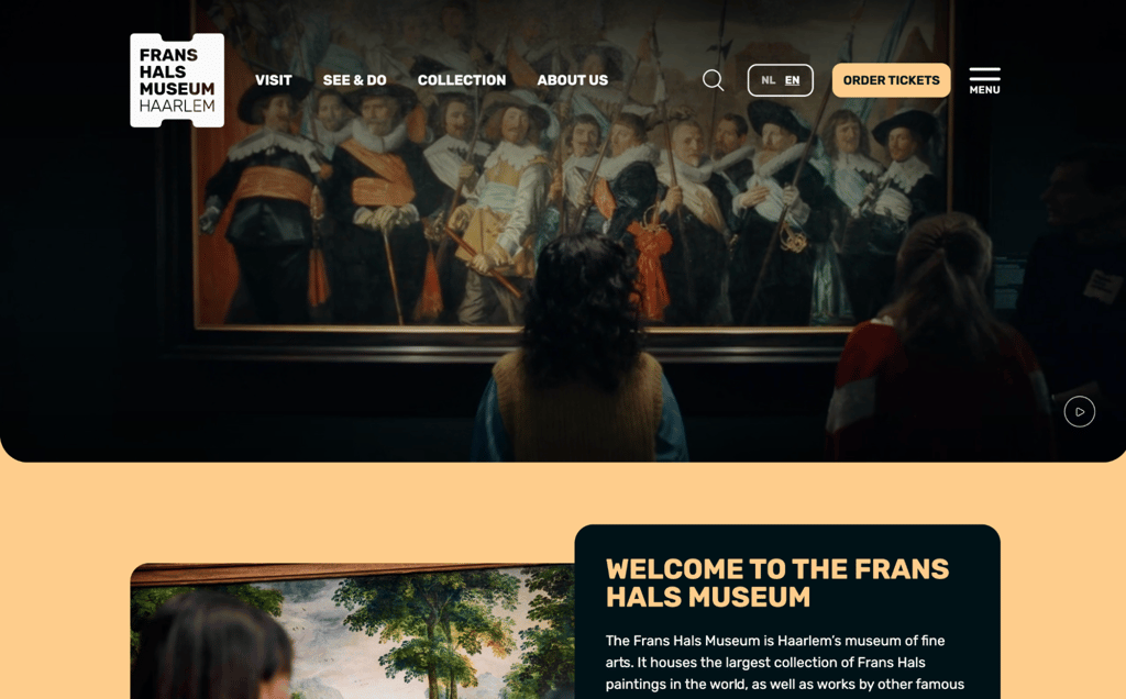 Frans Hals Museum homepage