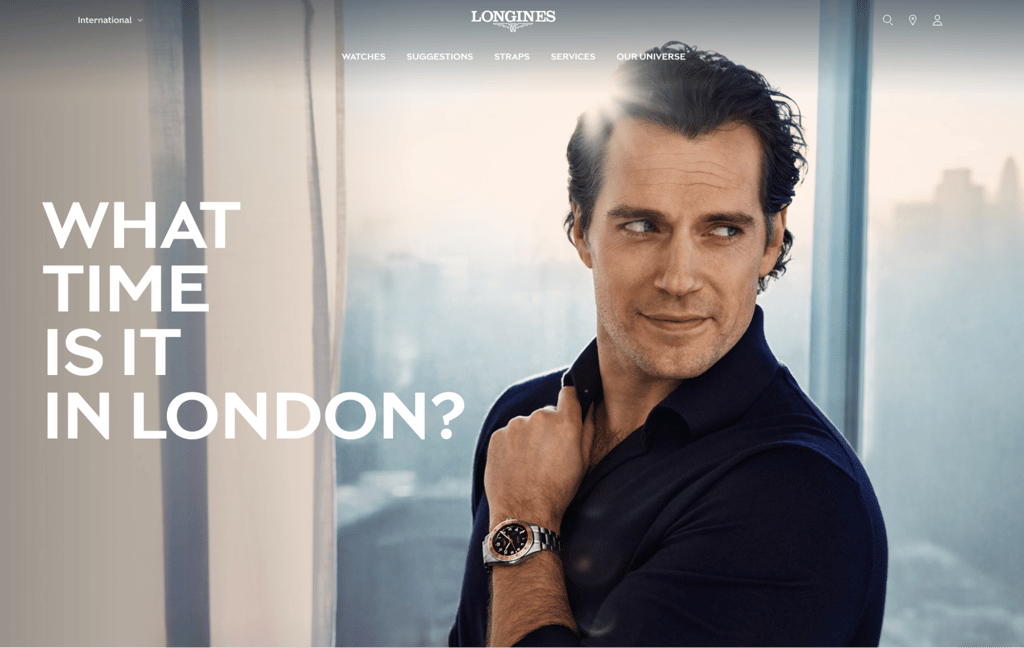 Zulu Longines homepage