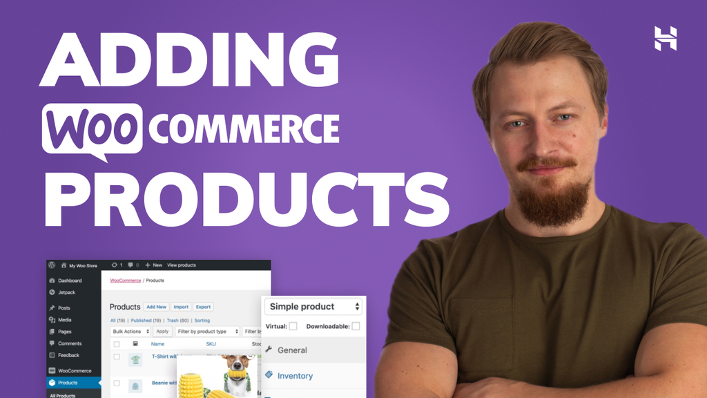 How to add products to WooCommerce -video tutorial