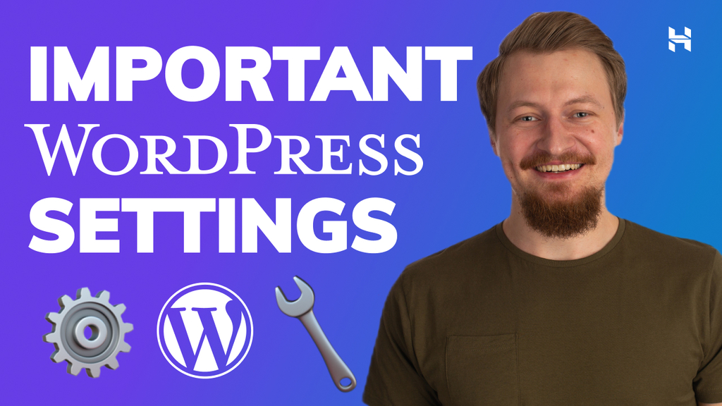Going through important WordPress settings