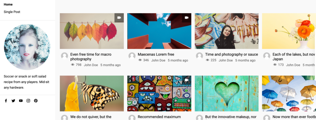 ExS Video WordPress Theme