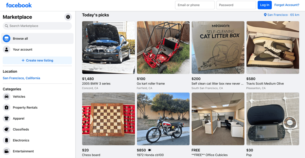 Facebook Marketplace
