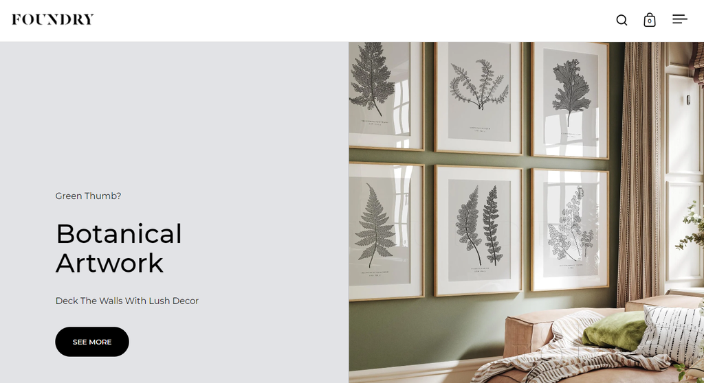 Foundry's homepage