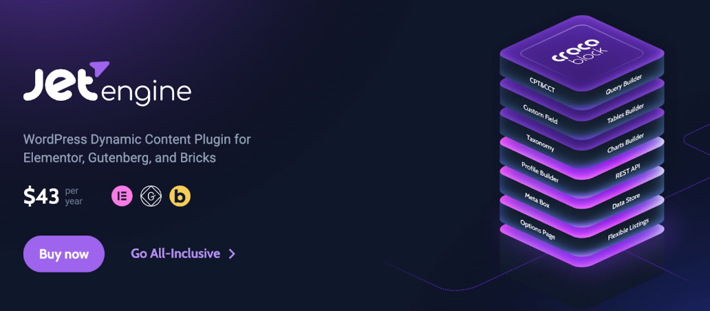 JetEngine plugin banner