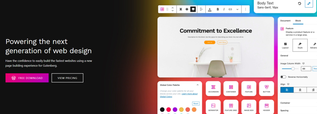 Stackable WordPress plugin