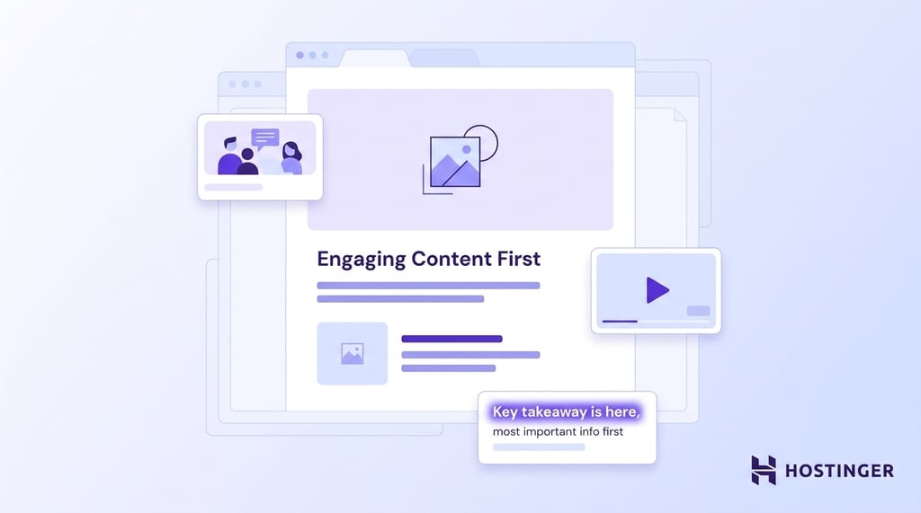 Fill your website with high-quality content