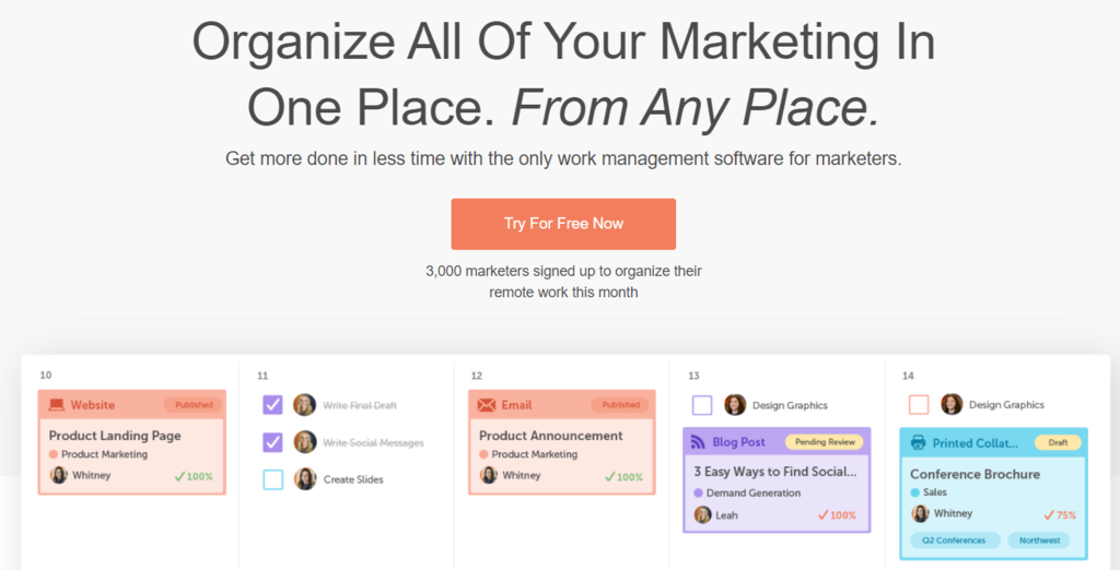 CoSchedule productivity tool