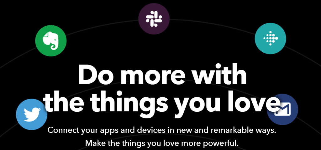 If This Then That (IFTTT) tool