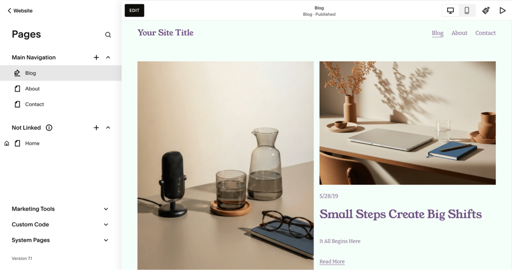 "Squarespace