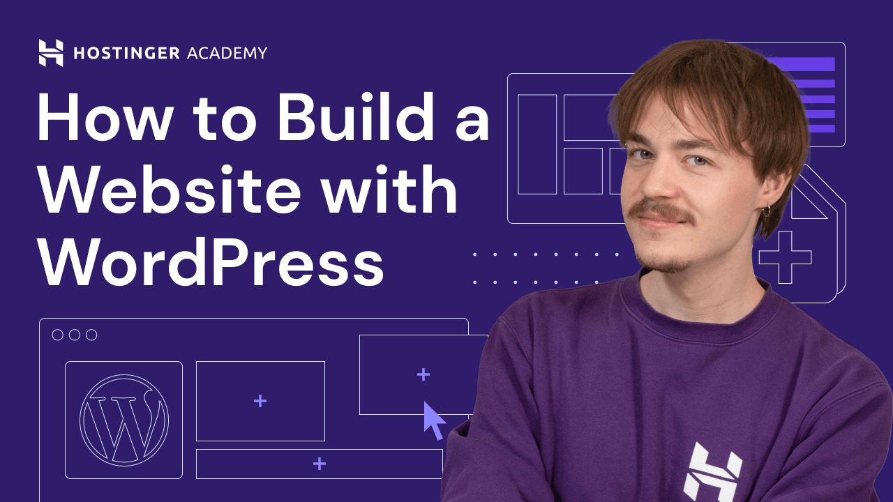 How to build a website with WordPress –video tutorial