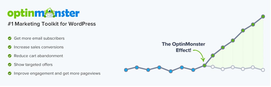 The OptinMonster's plugin banner