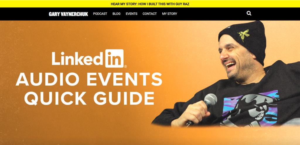 The entrepreneurship blog of Gary Vaynerchuk who shares his business experience.