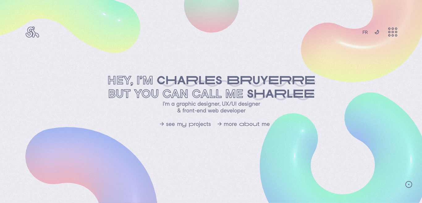Charles Bruyerre portfolio page