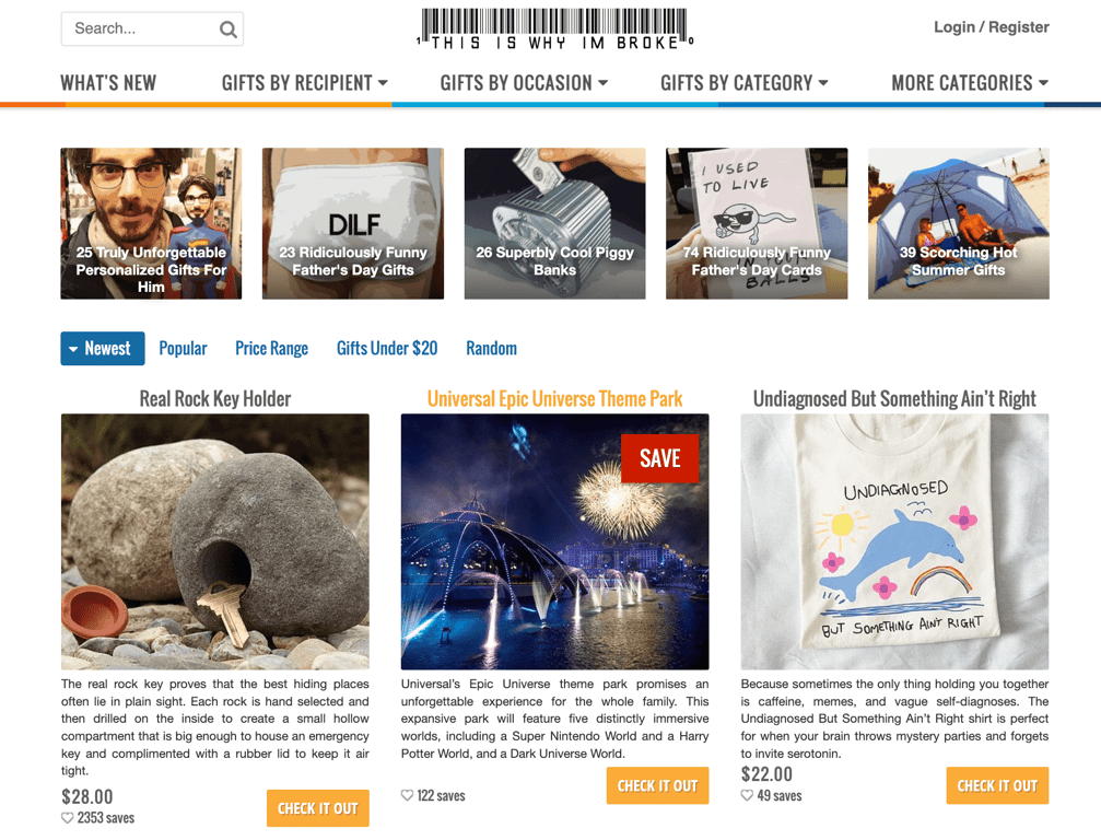 ThisIsWhyImBroke's homepage