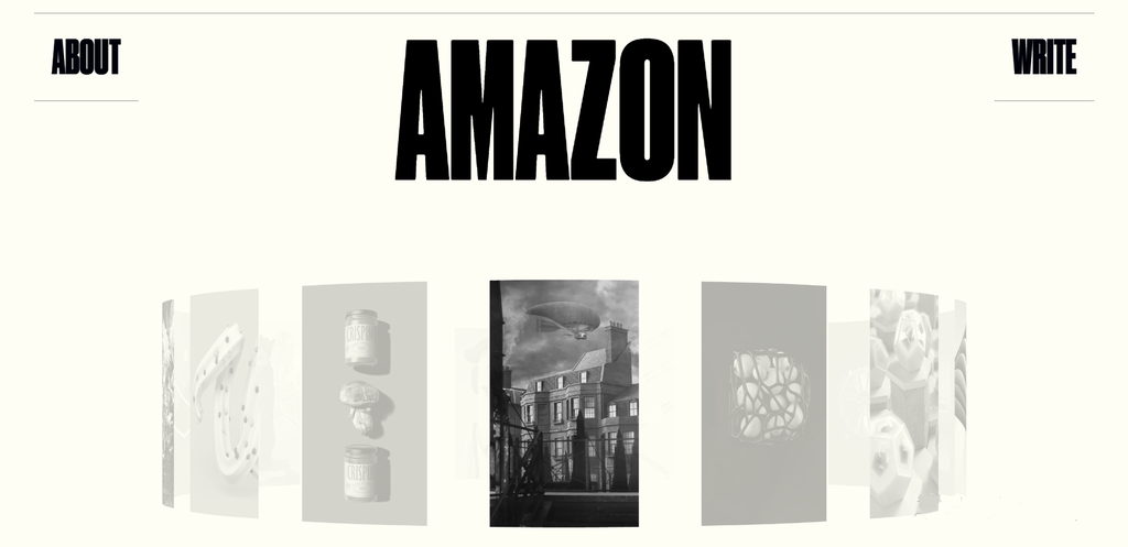 3D portfolio navigation on Filippo Bello's website