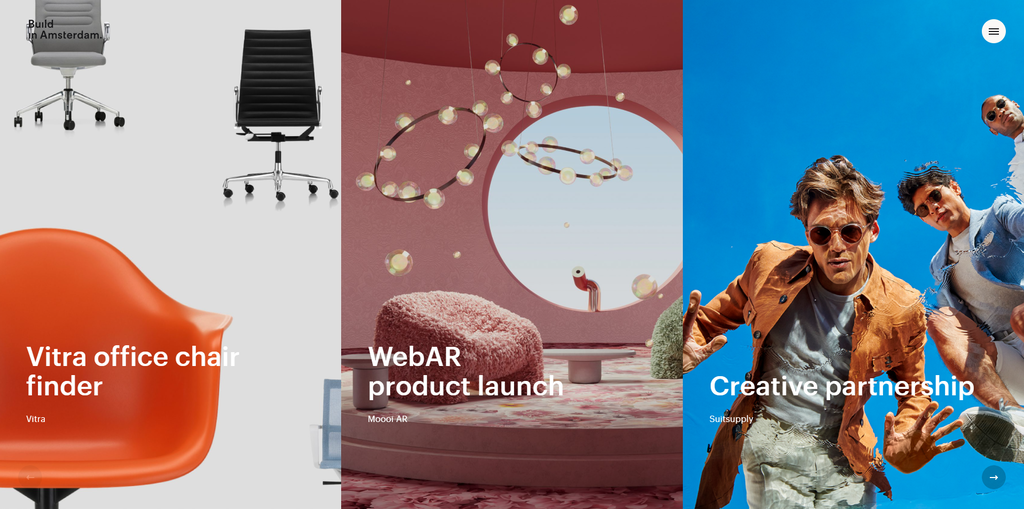 Build in Amsterdam's website