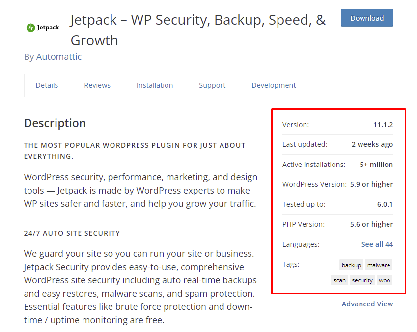 How to check a WordPress plugin's minimum PHP and WordPress version requirement to work properly.