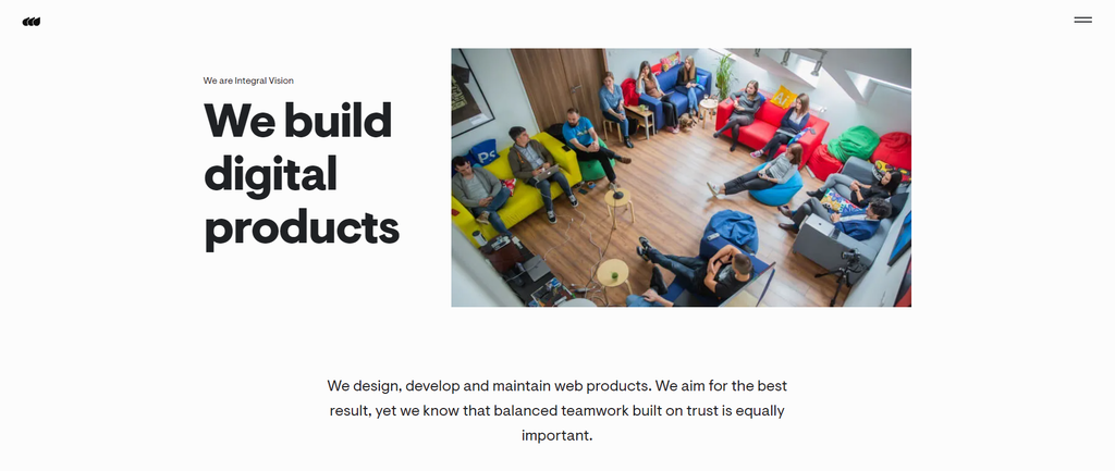 Integral Vision's website