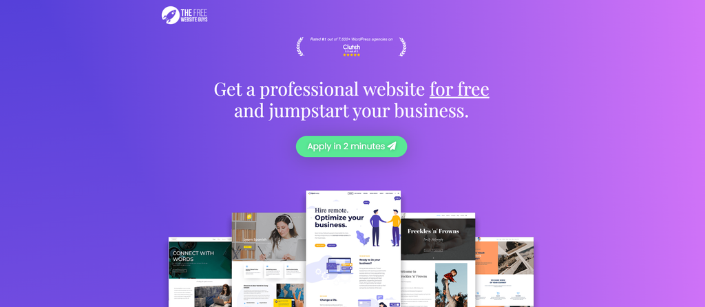 The Free Website Guys' website