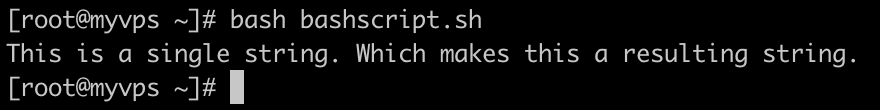 Bash append string operator use-case example. Two strings are taken and concatenated string is made with the help of the append operator