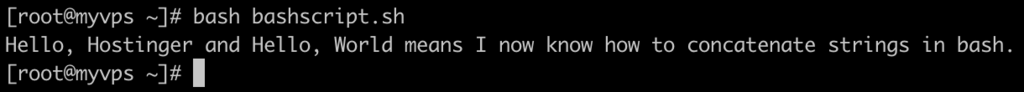Bash string concatenation of numbers and strings