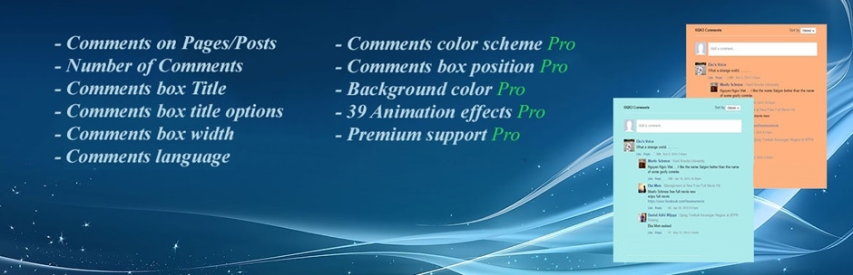 Social Comments by WpDevArt WordPress plugin banner