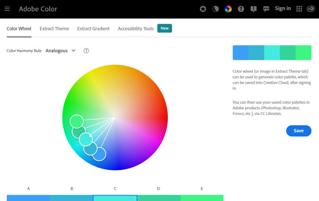 Adobe Color Wheel