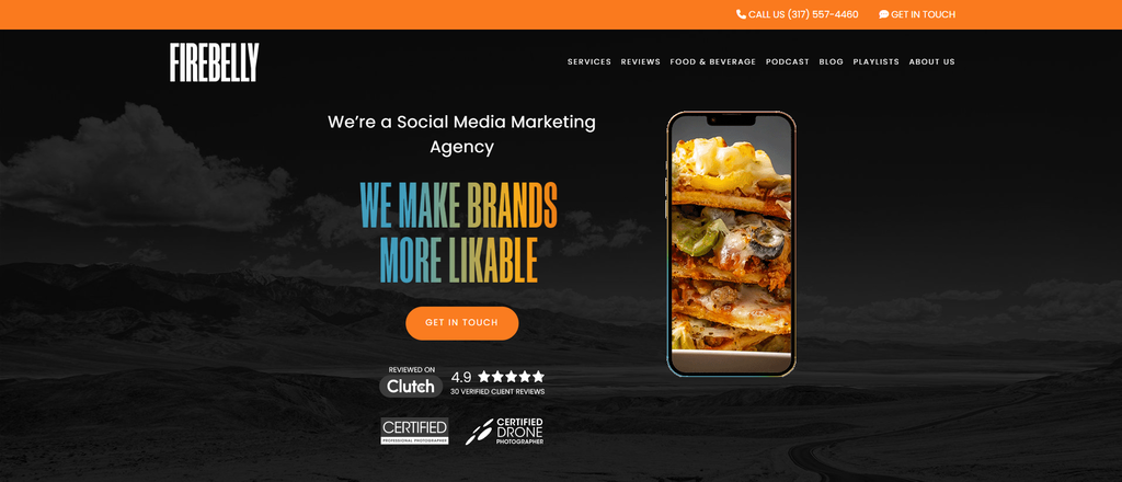 Firebelly's website