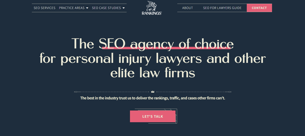 Rankings' website
