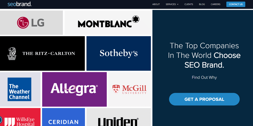 SEO Brand's website