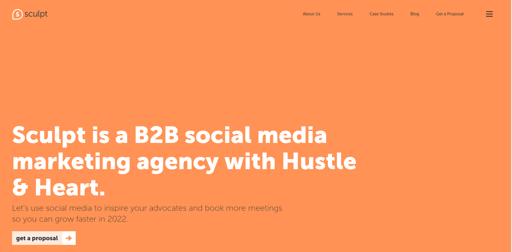 Sculpt's website