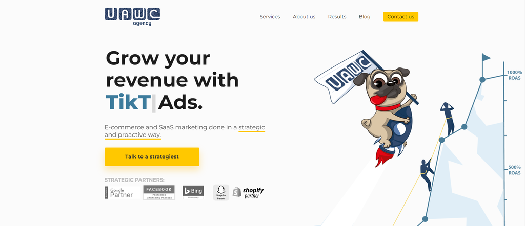 UAWC Agency's website