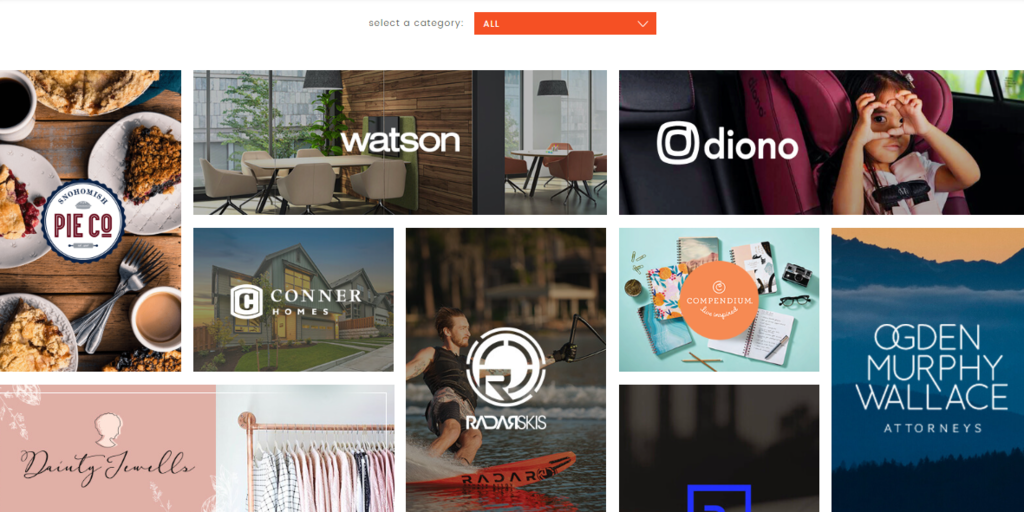 efelle creative's portfolio page