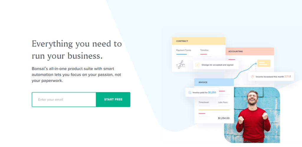 Bonsai homepage