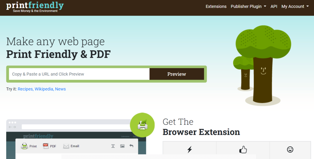Print Friendly plugin homepage