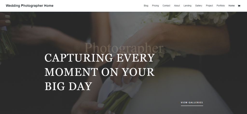 Th&egrave;me WordPress Divi pour photographes