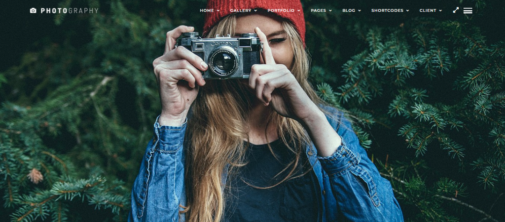Th&egrave;me WordPress Photography