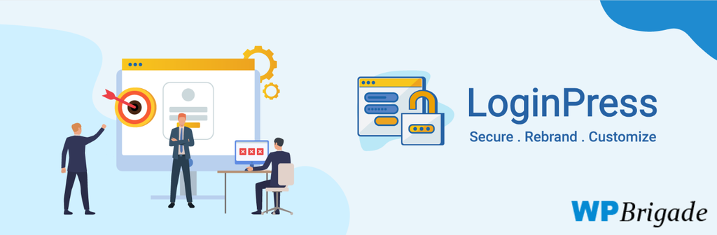 The LoginPress plugin banner