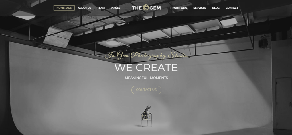 TheGem th&egrave;me WordPress pour photographes