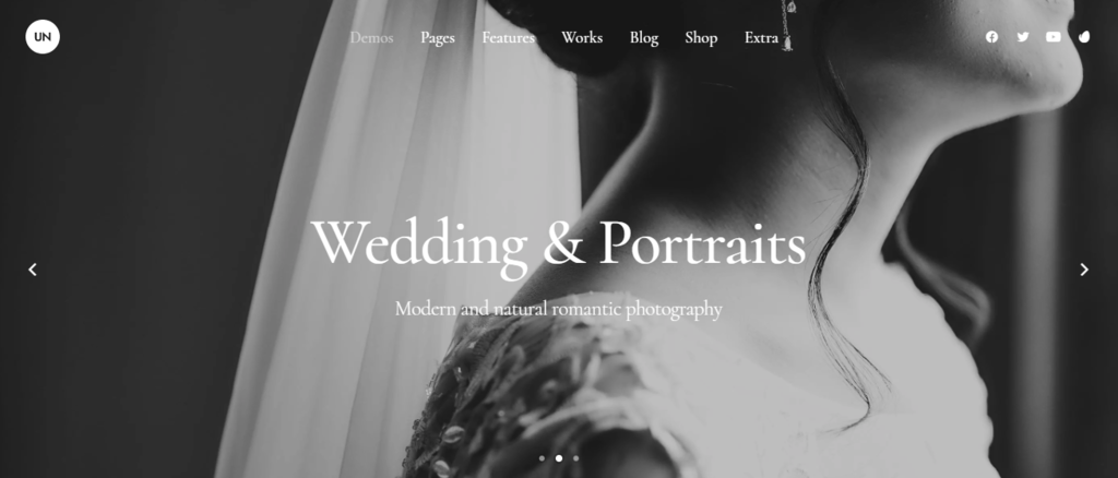 Th&egrave;me WordPress Uncode pour photographes
