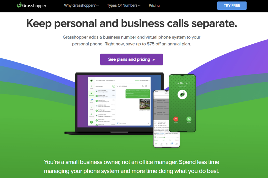 Grasshopper's homepage