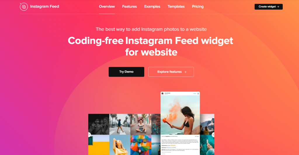 Instagram Feed by Elfsight official site