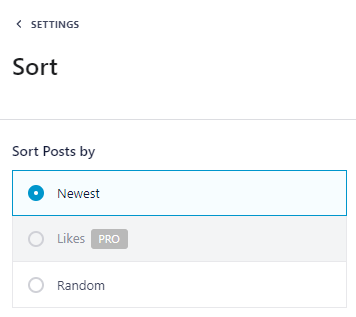 The Sources menu on Smash Balloon's feed editor