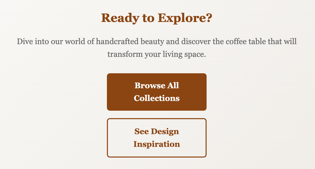 Examples of CTAs built with Hostinger Reach