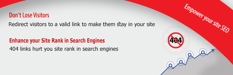 The plugin banner of All 404 Redirect to Homepage