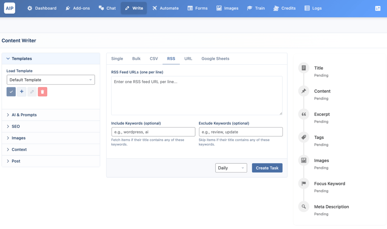 AI Puffer WordPress AI plugin