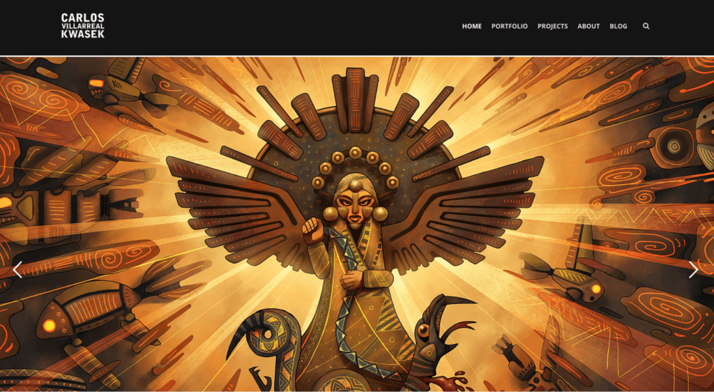 Carlos Villarreal Kwasek homepage