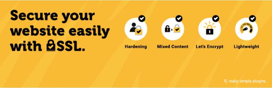 Really Simple SSL plugin banner
