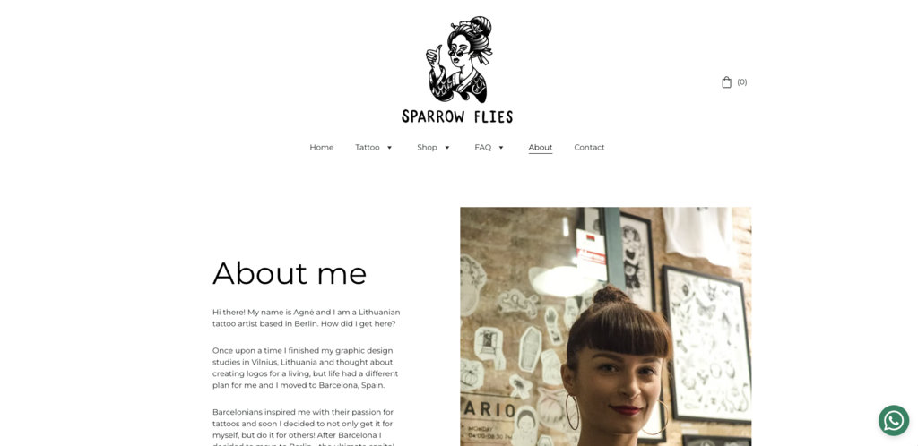 Sparrow Flies about page