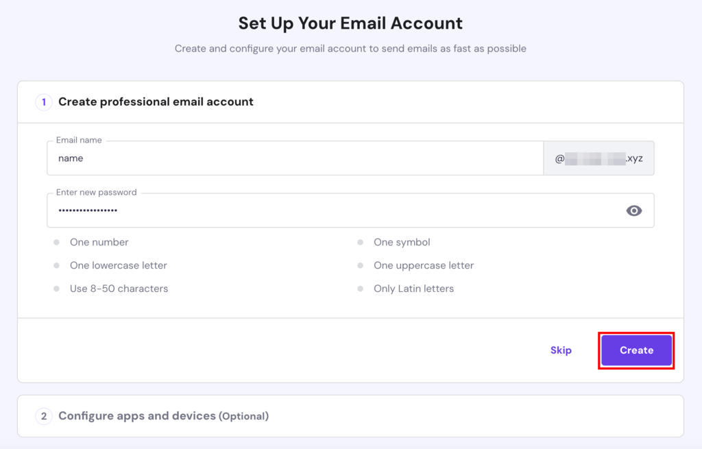 Hostinger email setup guide